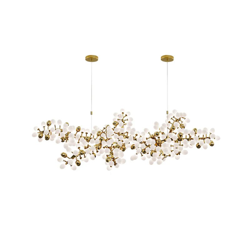 Selene Droplet Chandelier - Elegant Crystal Design with Adjustable Hei