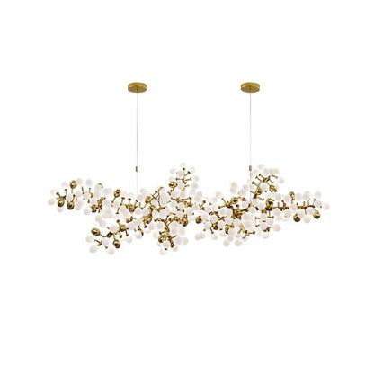 Selene Droplet Chandelier - Elegant Crystal Design with Adjustable Hei