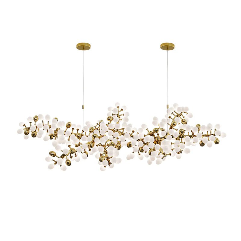 Selene Droplet Chandelier - Elegant Crystal Design with Adjustable Hei