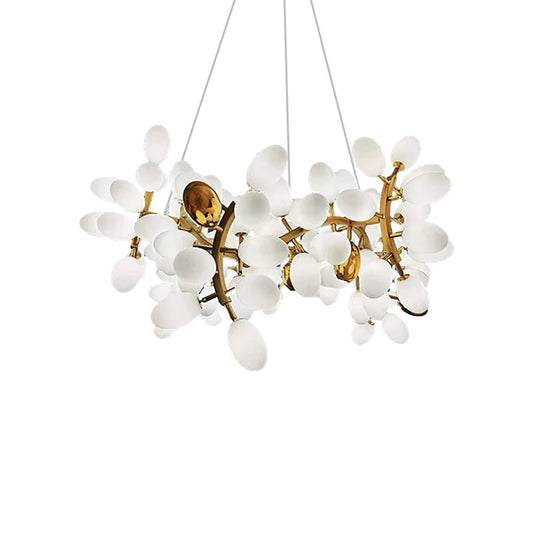 Selene Droplet Chandelier - Elegant Crystal Design with Adjustable Hei