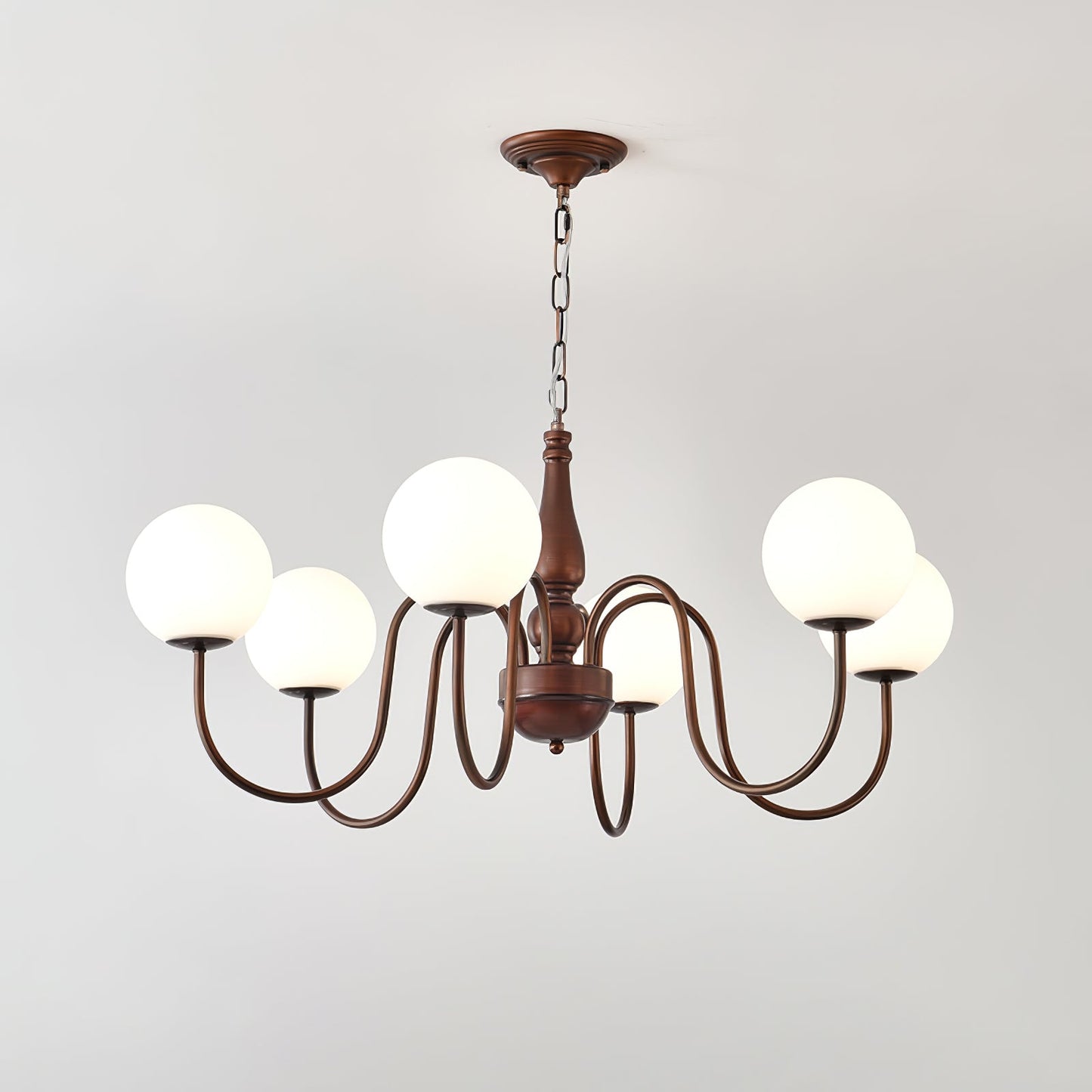Grove Balls Chandelier - Elegant Lighting with Adjustable Height & LED