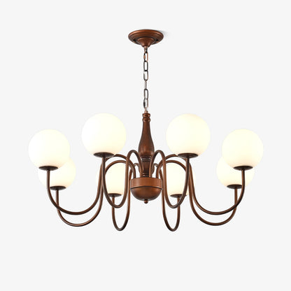 Grove Balls Chandelier - Elegant Lighting with Adjustable Height & LED