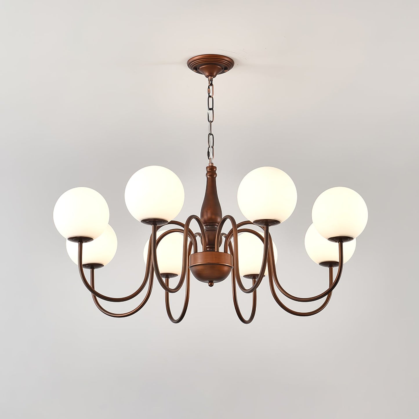 Grove Balls Chandelier - Elegant Lighting with Adjustable Height & LED