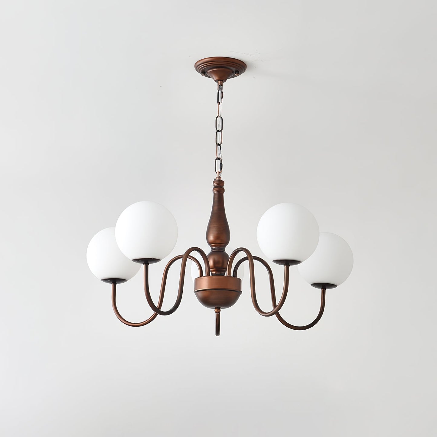 Grove Balls Chandelier - Elegant Lighting with Adjustable Height & LED
