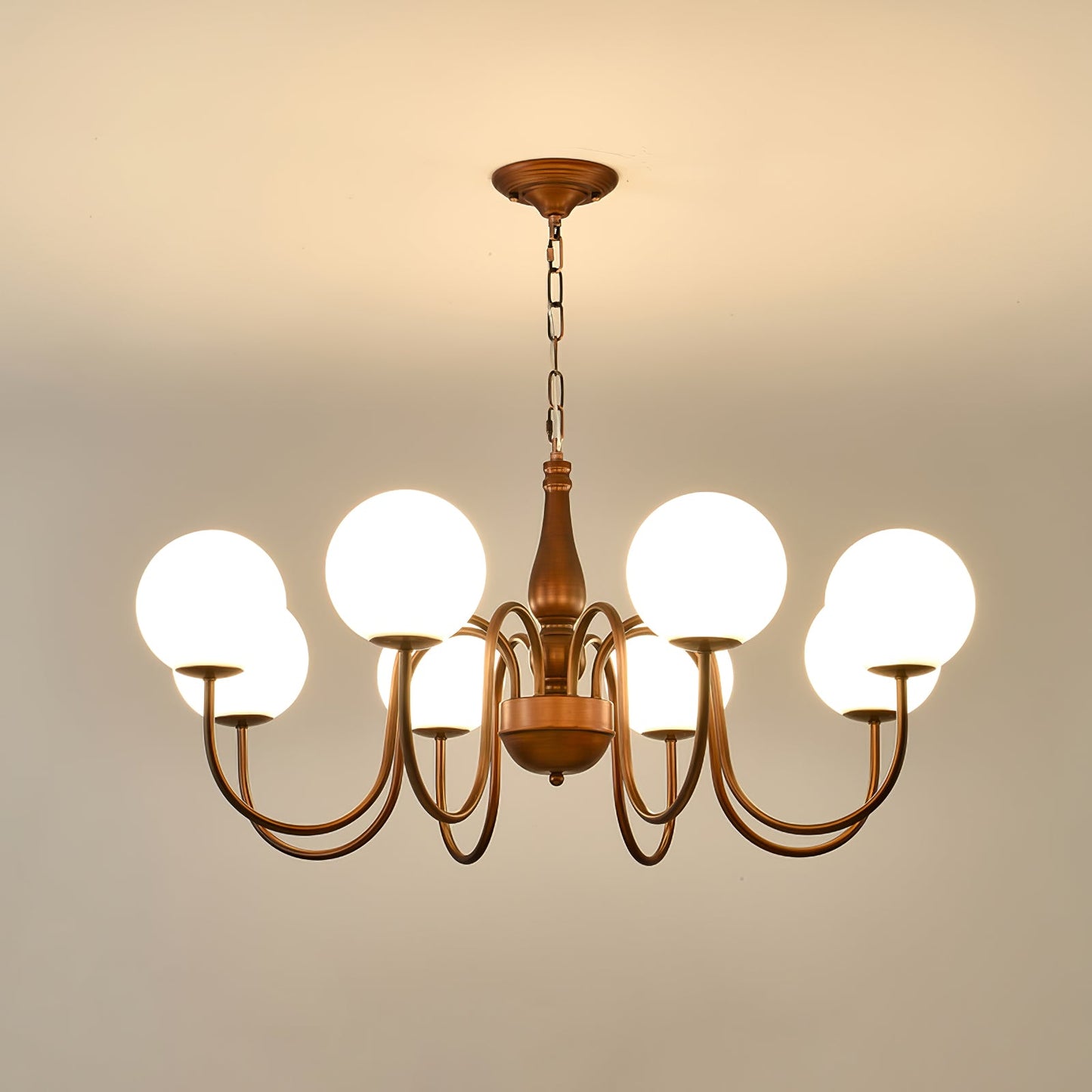 Grove Balls Chandelier - Elegant Lighting with Adjustable Height & LED