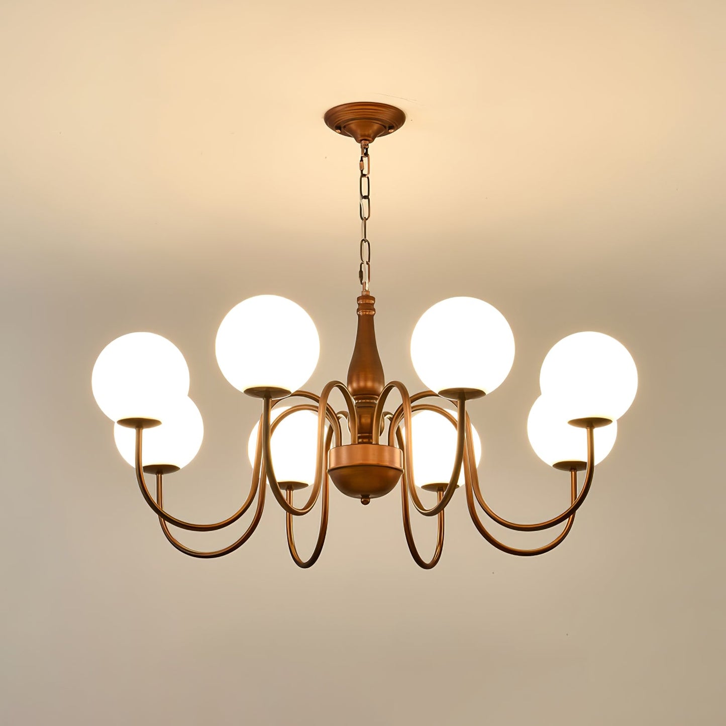 Grove Balls Chandelier - Elegant Lighting with Adjustable Height & LED