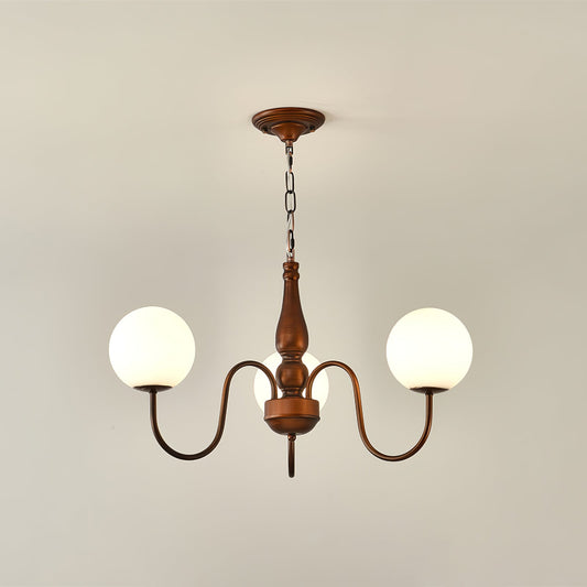 Grove Balls Chandelier - Elegant Lighting with Adjustable Height & LED
