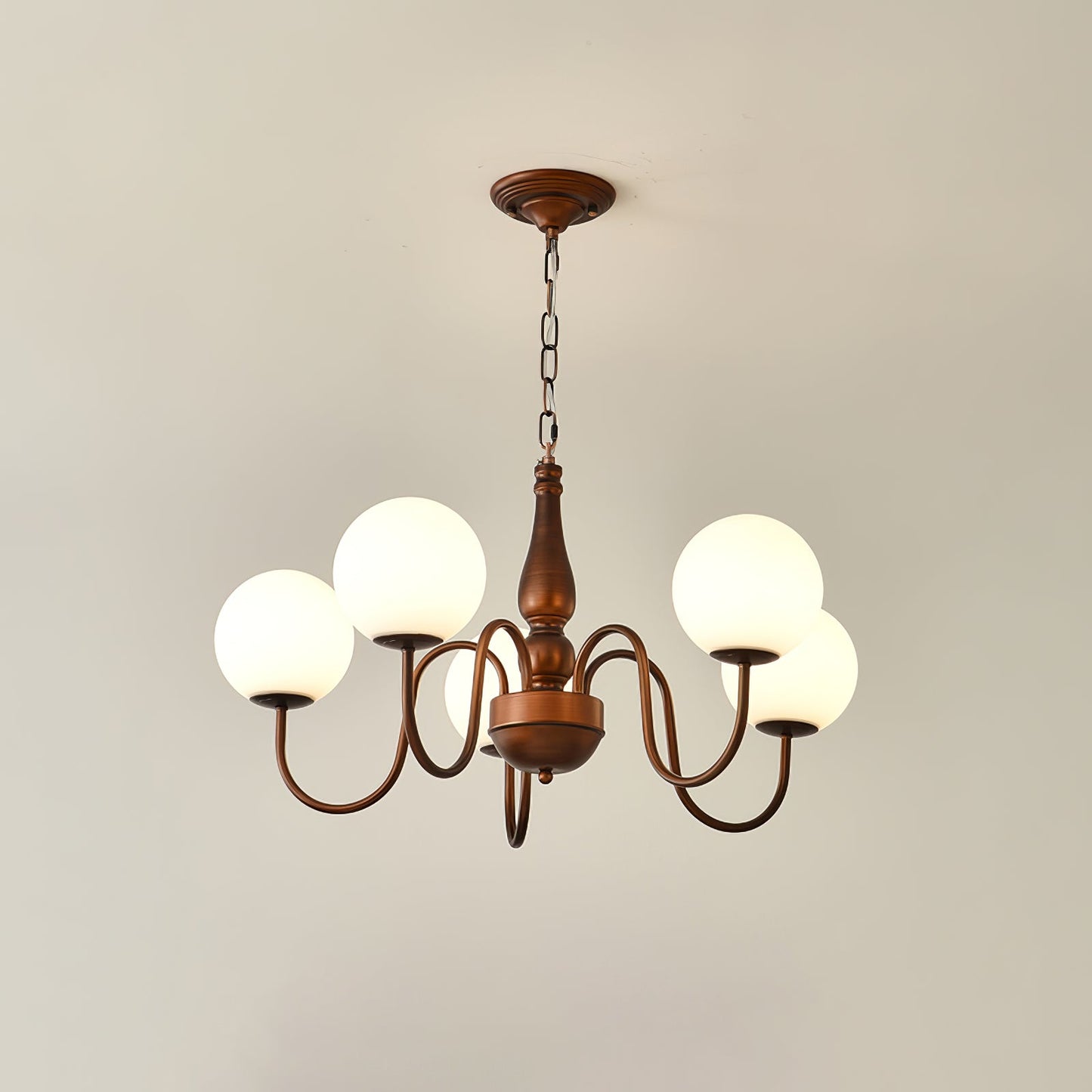 Grove Balls Chandelier - Elegant Lighting with Adjustable Height & LED
