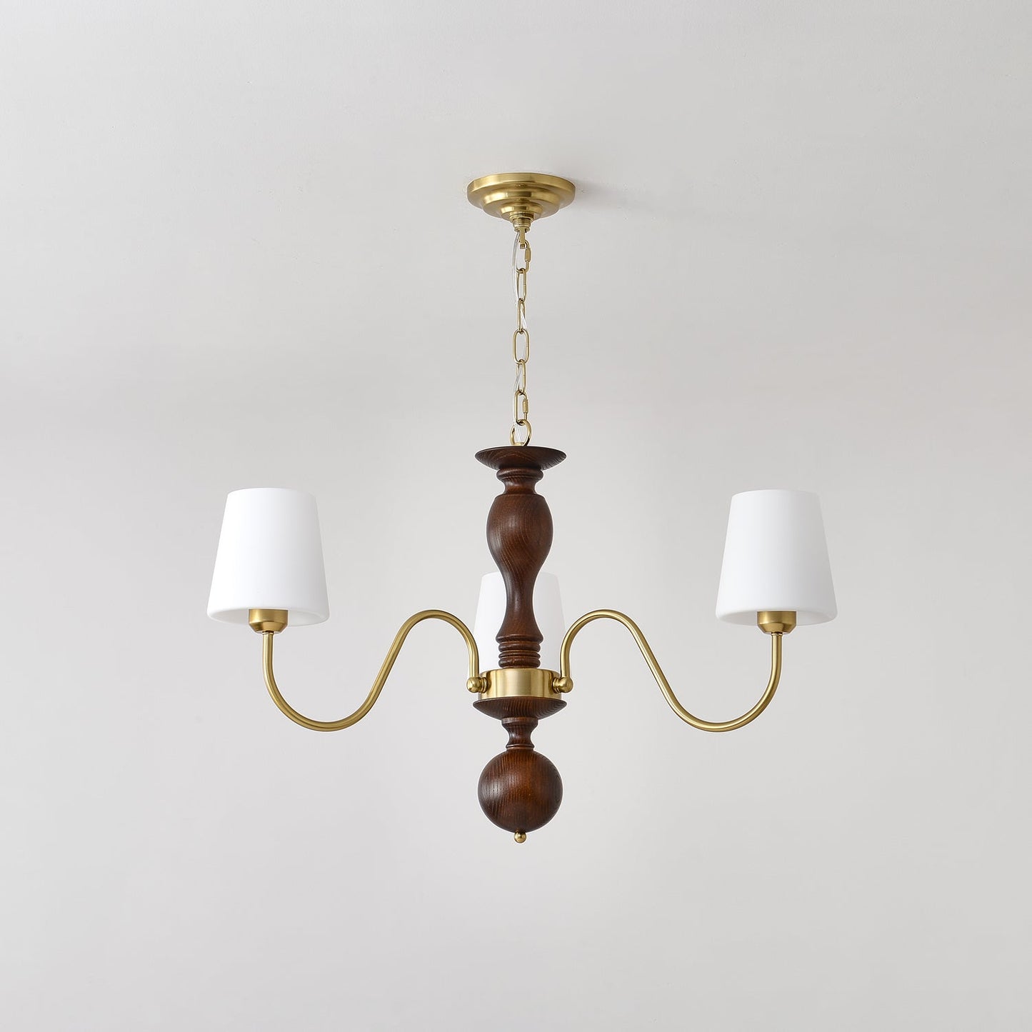 Grove Haven Chandelier - Elegant Design with Adjustable Height & LED B