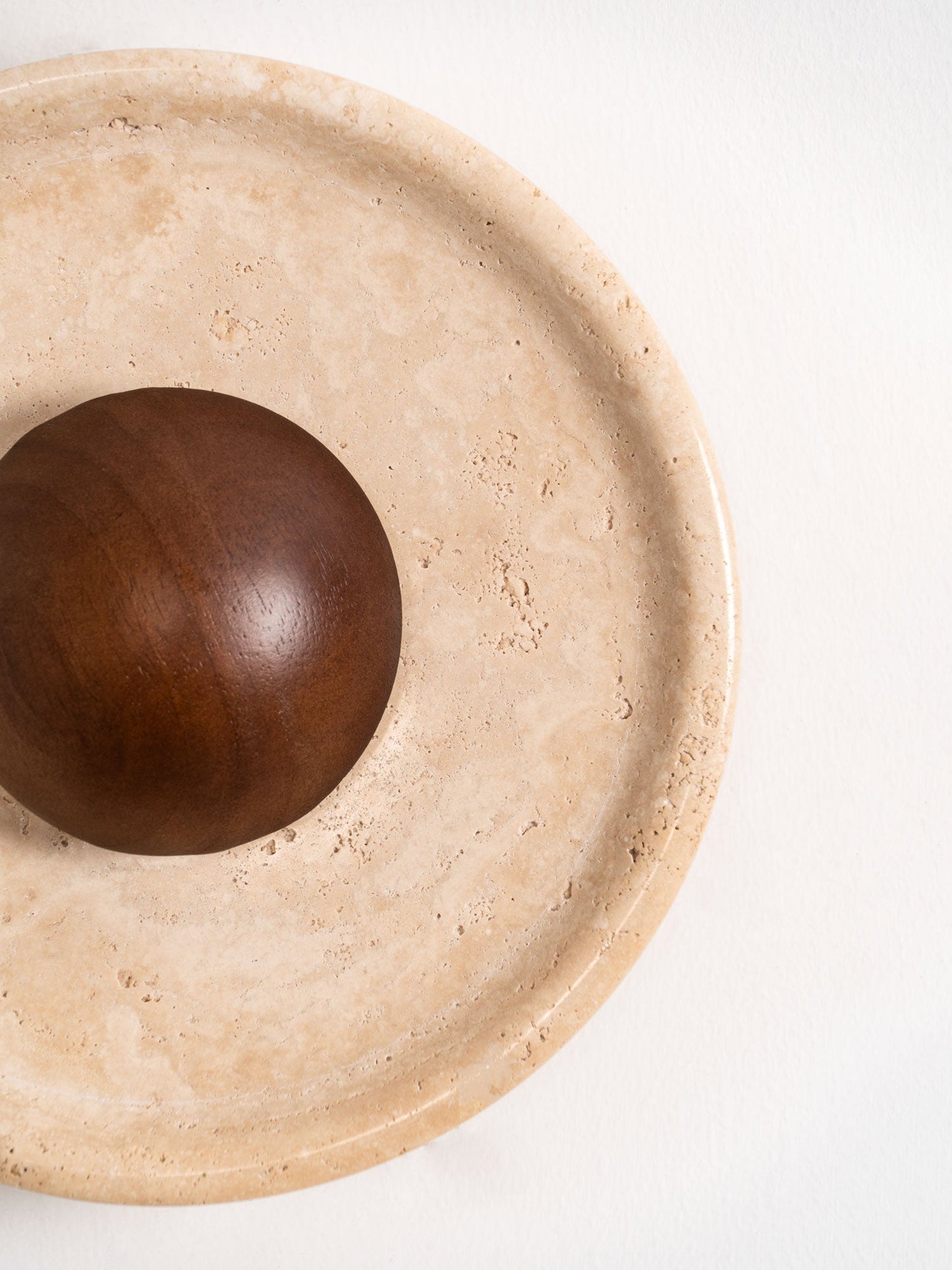 Halo Travertine Wall Light - Energy Efficient, Modern Design, Soft Glo