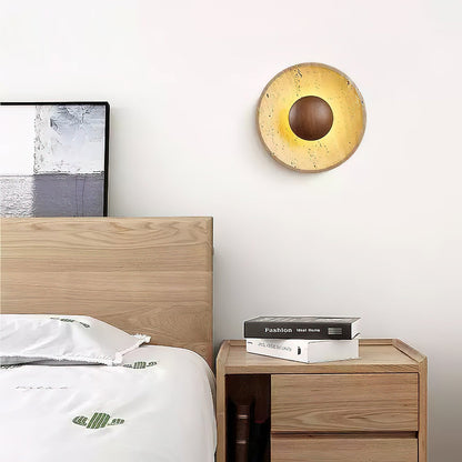 Halo Travertine Wall Light - Energy Efficient, Modern Design, Soft Glo