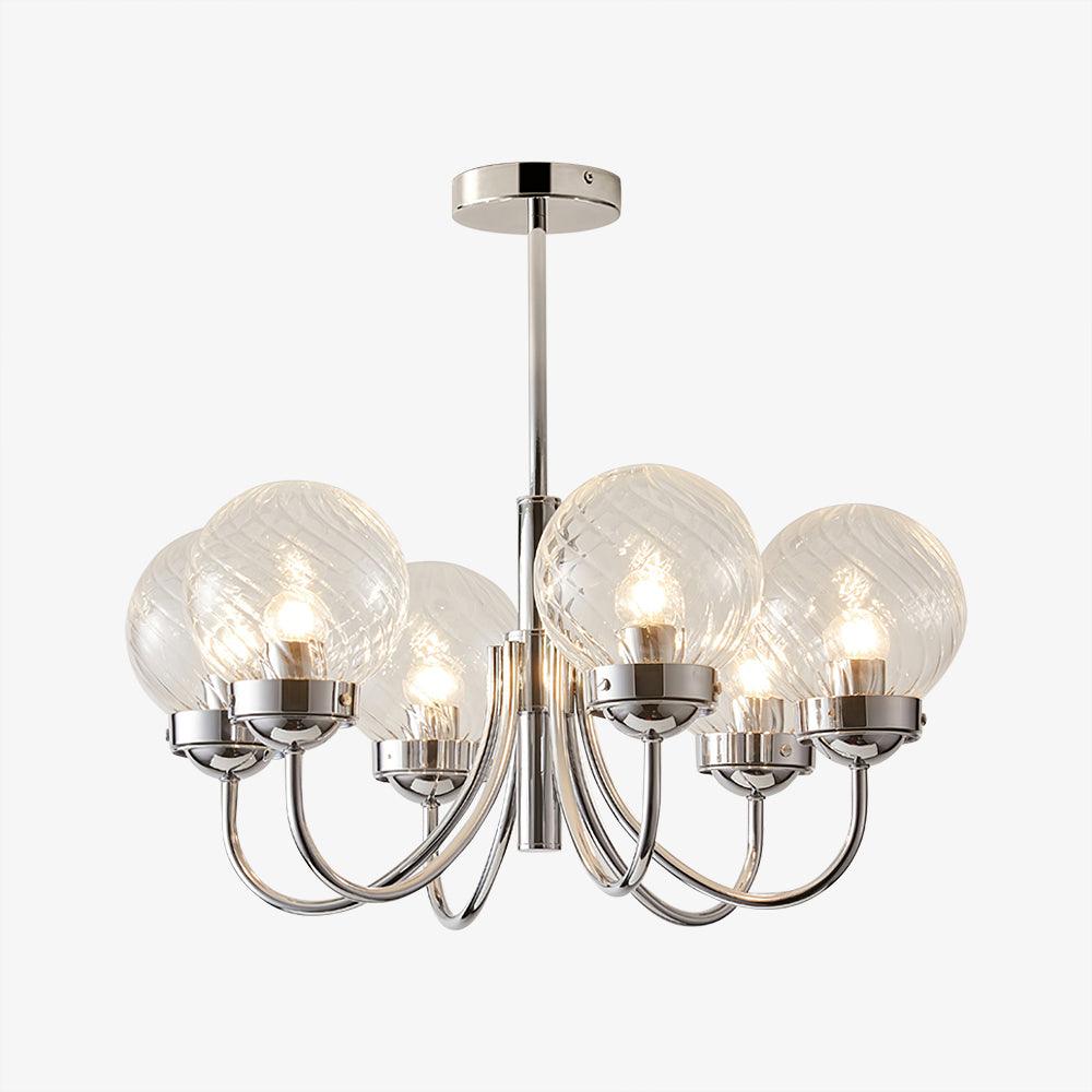 Hamilton Chandelier - Elegant Lighting Fixture with Adjustable Height