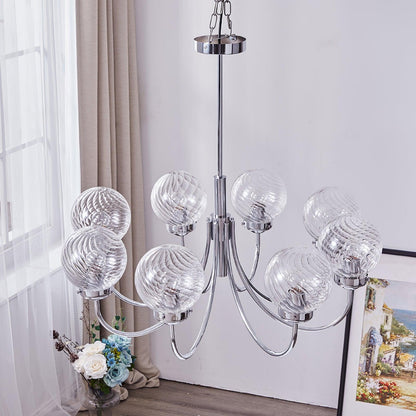 Hamilton Chandelier - Elegant Lighting Fixture with Adjustable Height