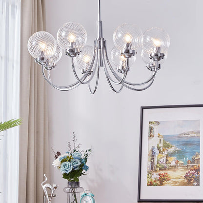 Hamilton Chandelier - Elegant Lighting Fixture with Adjustable Height