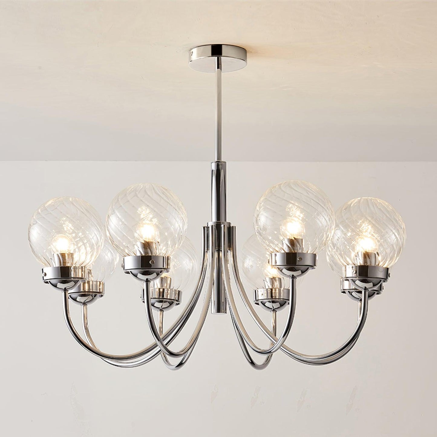 Hamilton Chandelier - Elegant Lighting Fixture with Adjustable Height