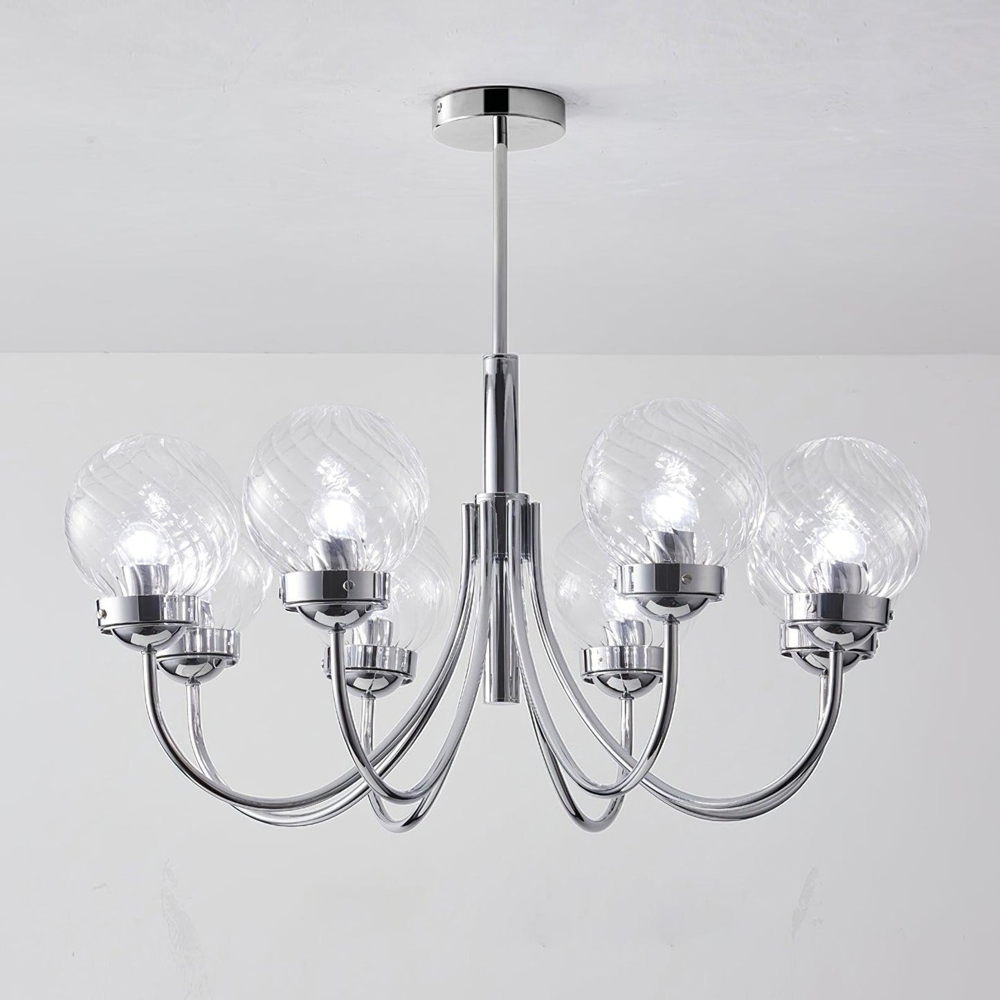 Hamilton Chandelier - Elegant Lighting Fixture with Adjustable Height