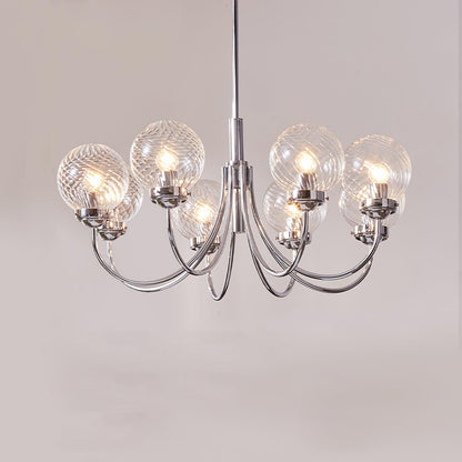 Hamilton Chandelier - Elegant Lighting Fixture with Adjustable Height