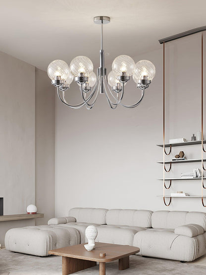 Hamilton Chandelier - Elegant Lighting Fixture with Adjustable Height