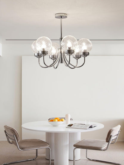 Hamilton Chandelier - Elegant Lighting Fixture with Adjustable Height