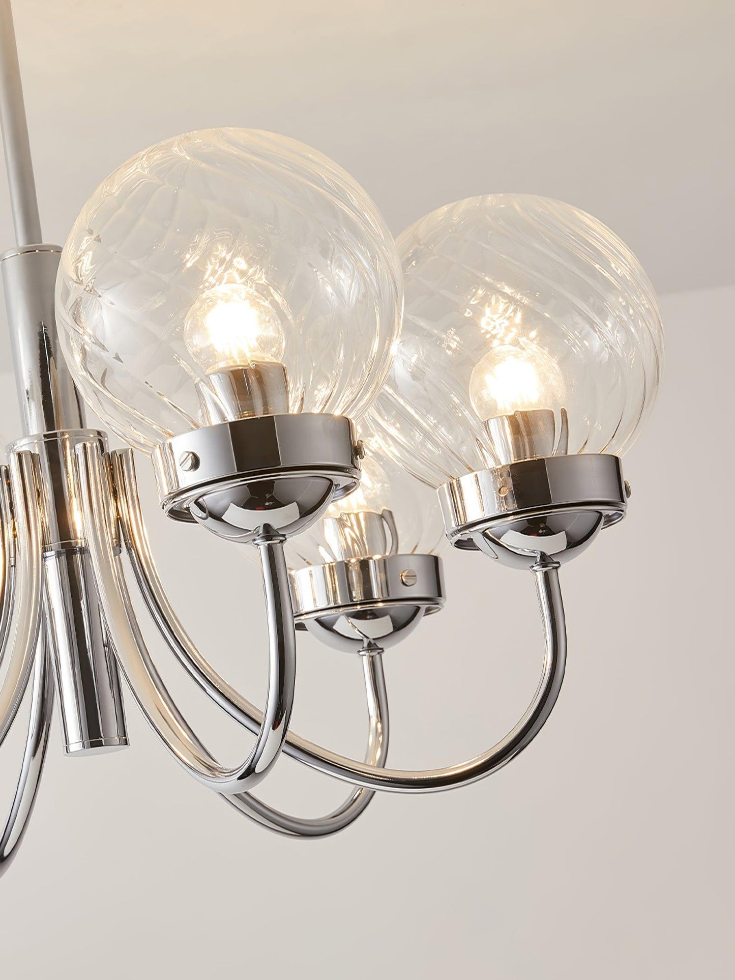 Hamilton Chandelier - Elegant Lighting Fixture with Adjustable Height