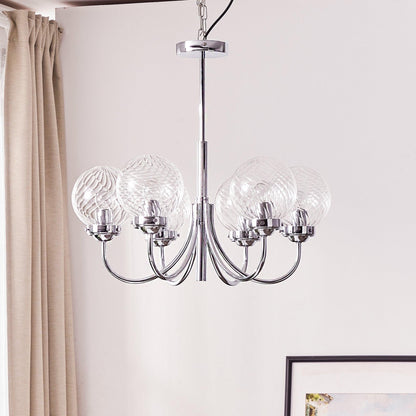 Hamilton Chandelier - Elegant Lighting Fixture with Adjustable Height