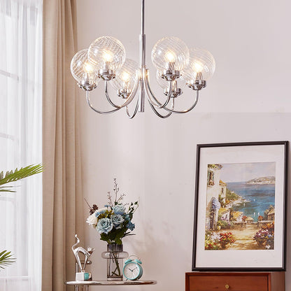 Hamilton Chandelier - Elegant Lighting Fixture with Adjustable Height
