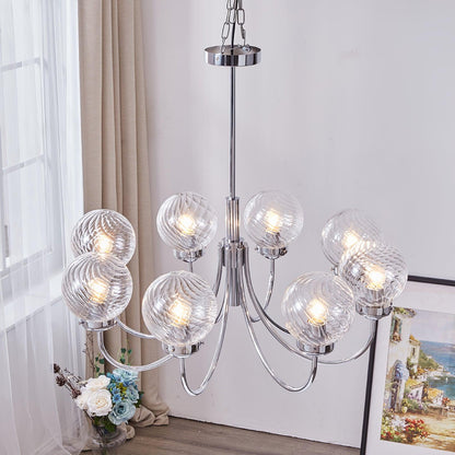 Hamilton Chandelier - Elegant Lighting Fixture with Adjustable Height
