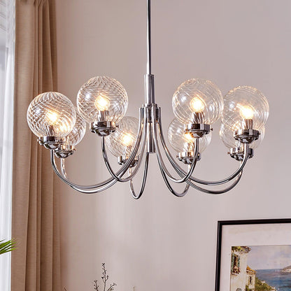 Hamilton Chandelier - Elegant Lighting Fixture with Adjustable Height