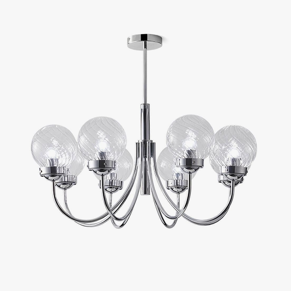 Hamilton Chandelier - Elegant Lighting Fixture with Adjustable Height