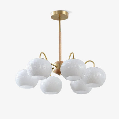 Elegant Crystal Chandelier - Dimmable Lighting, Easy Installation