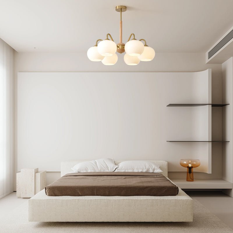 Elegant Crystal Chandelier - Dimmable Lighting, Easy Installation