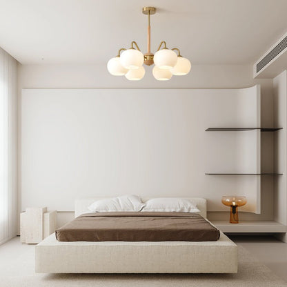 Elegant Crystal Chandelier - Dimmable Lighting, Easy Installation