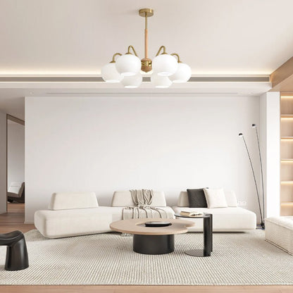 Elegant Crystal Chandelier - Dimmable Lighting, Easy Installation