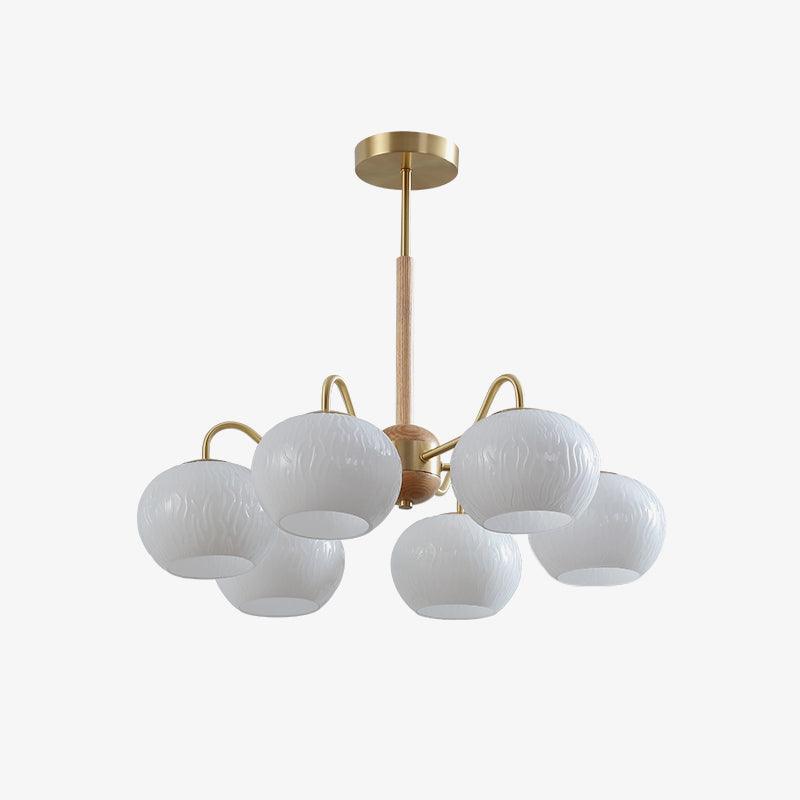 Elegant Crystal Chandelier - Dimmable Lighting, Easy Installation