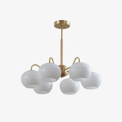 Elegant Crystal Chandelier - Dimmable Lighting, Easy Installation