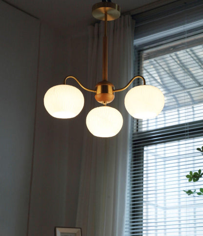 Elegant Crystal Chandelier - Dimmable Lighting, Easy Installation