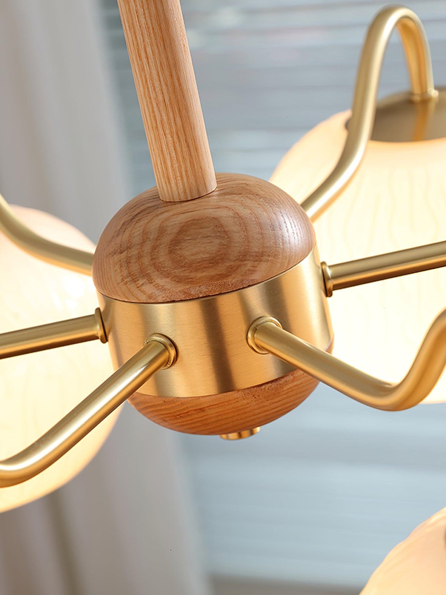 Elegant Crystal Chandelier - Dimmable Lighting, Easy Installation