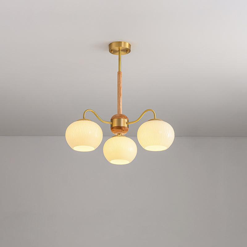 Elegant Crystal Chandelier - Dimmable Lighting, Easy Installation