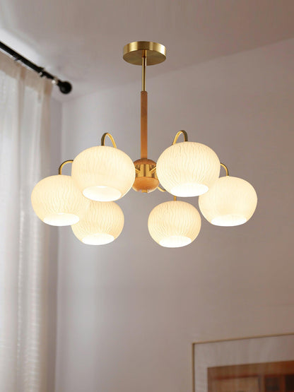 Elegant Crystal Chandelier - Dimmable Lighting, Easy Installation