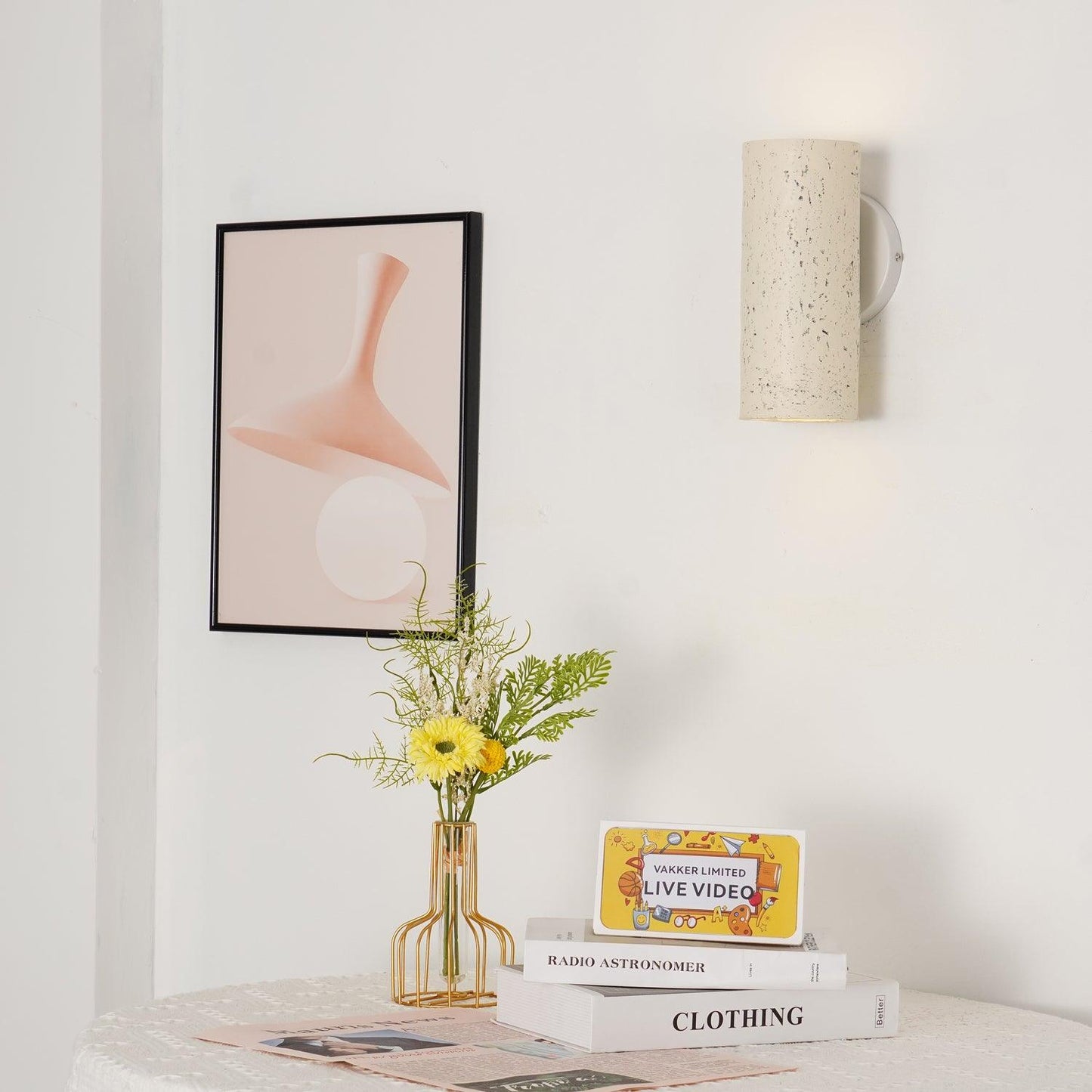 Hans Wall Lamp - Adjustable Arm, Energy-Efficient LED Lighting