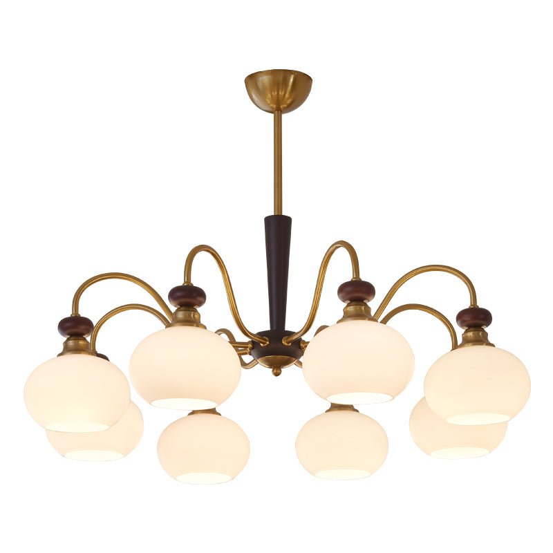 Harmonia Sphere Chandelier - Elegant Design with Adjustable Height & L