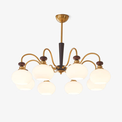 Harmonia Sphere Chandelier - Elegant Design with Adjustable Height & L