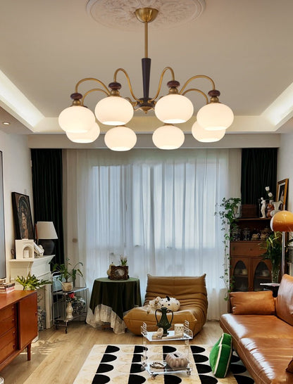 Harmonia Sphere Chandelier - Elegant Design with Adjustable Height & L