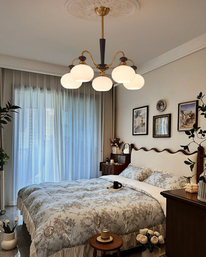 Harmonia Sphere Chandelier - Elegant Design with Adjustable Height & L