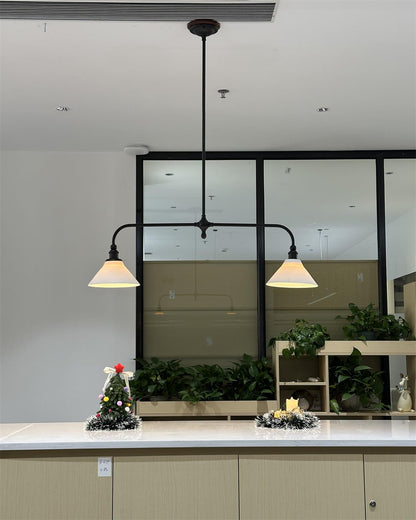 Elegant Heirloom Chandelier - Crystal Accents & Adjustable Height
