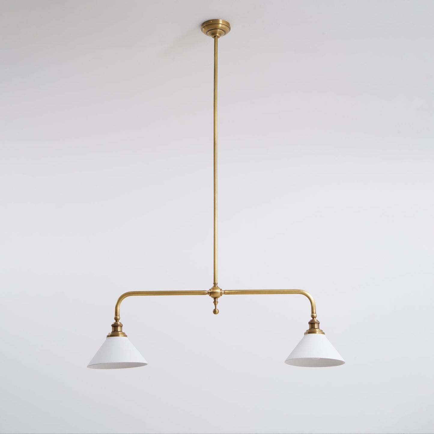 Elegant Heirloom Chandelier - Crystal Accents & Adjustable Height