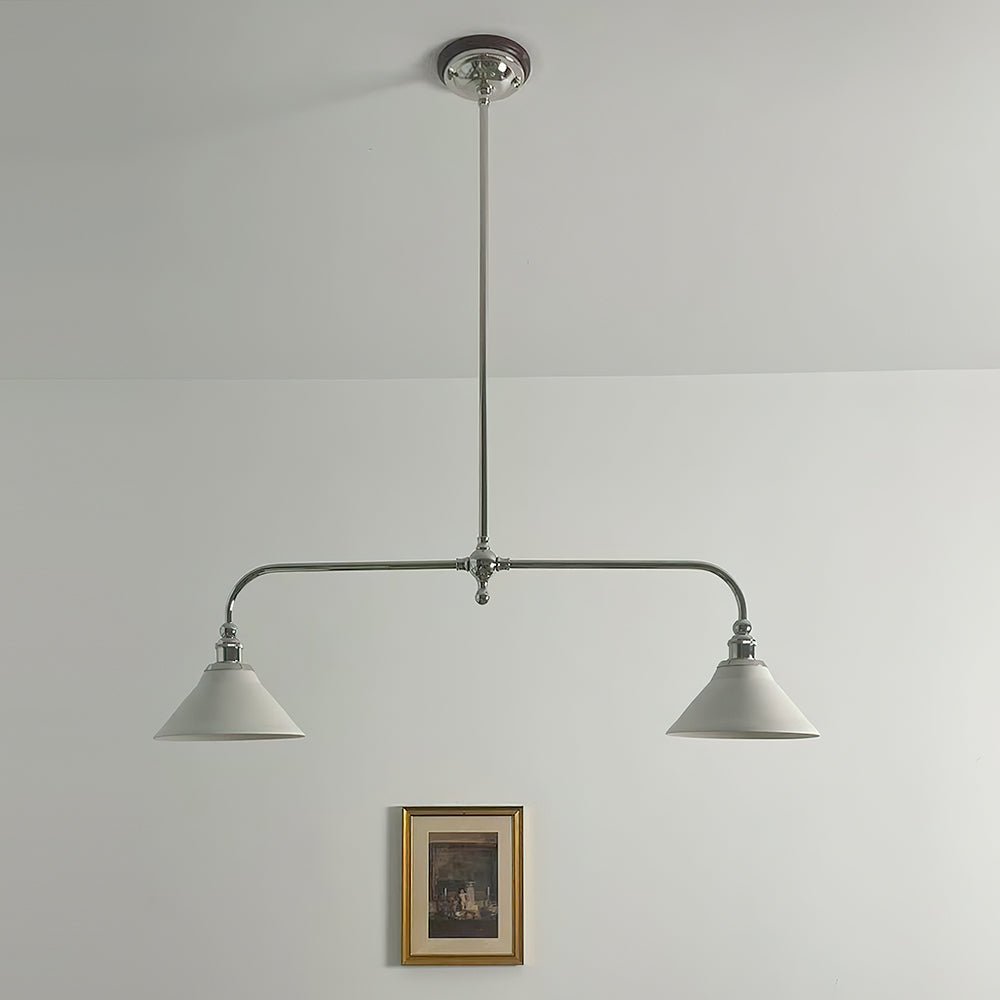 Elegant Heirloom Chandelier - Crystal Accents & Adjustable Height
