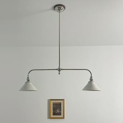Elegant Heirloom Chandelier - Crystal Accents & Adjustable Height