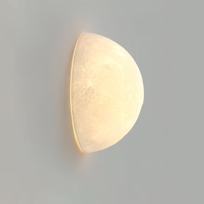 3D Moon Wall Lamp - Adjustable Brightness & Remote Control