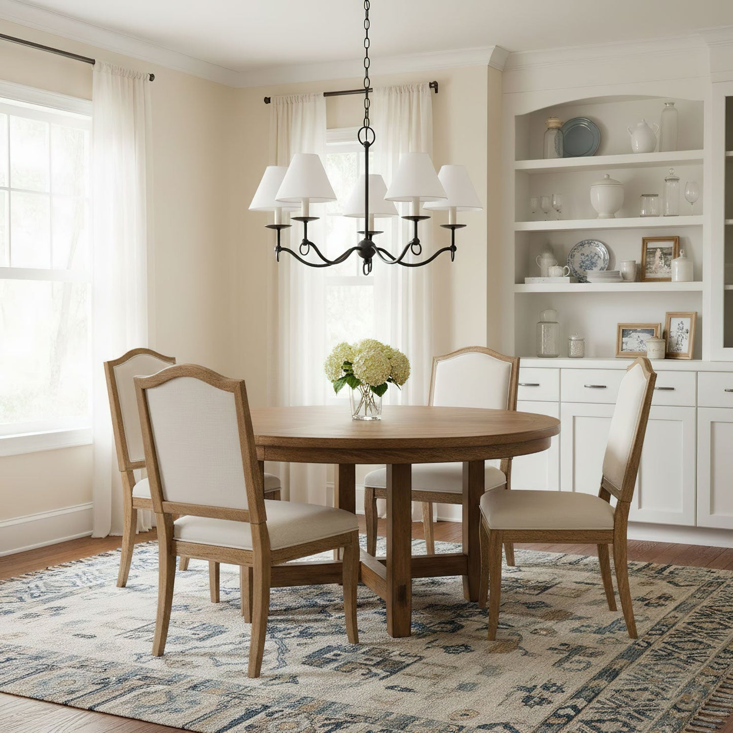Elegant Henry Chandelier - Modern Design with Adjustable Height & LED